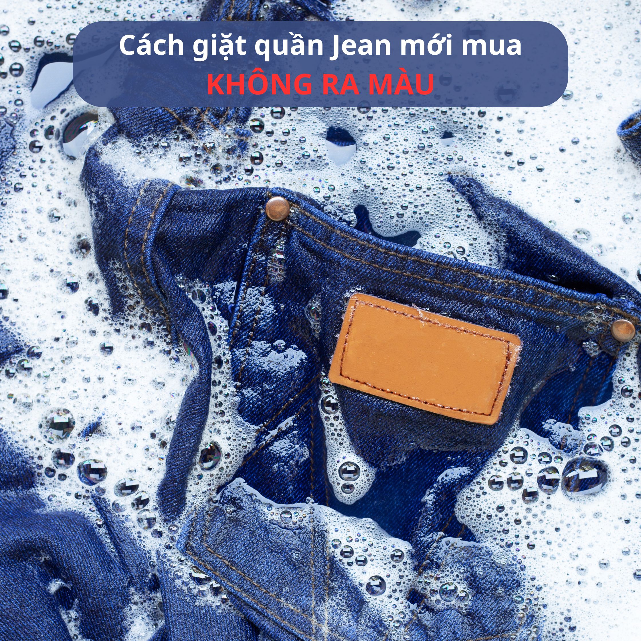 Quần Jean Mới Mua Bị Ra Màu